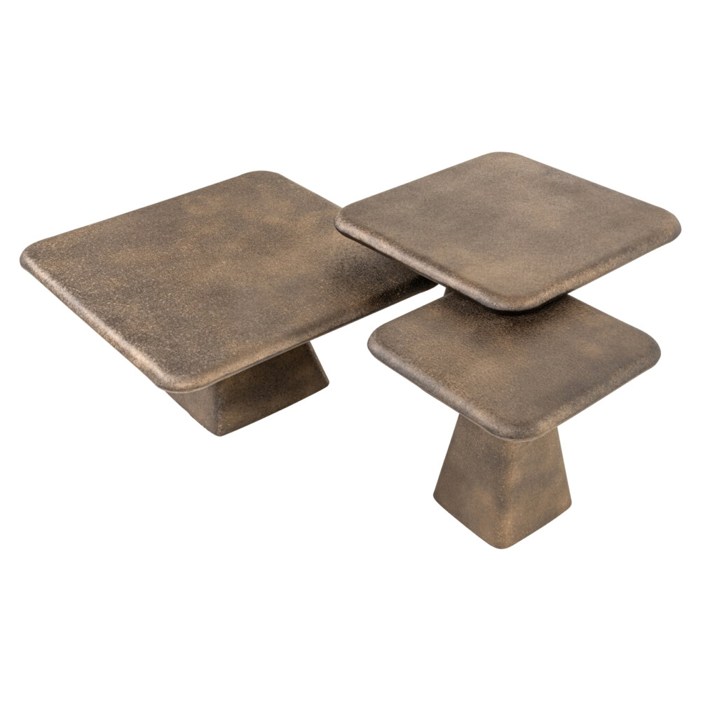 Salontafel Marlie gold (Set of 3)