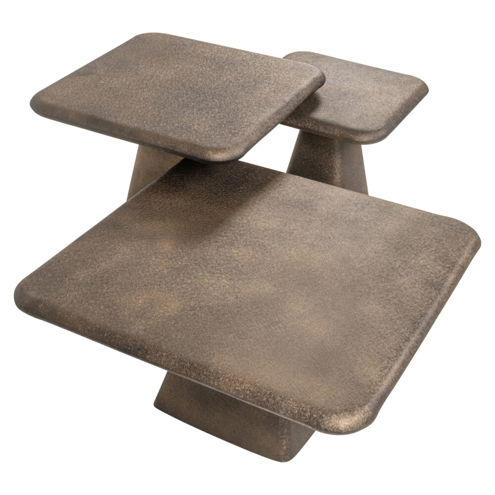 Salontafel Marlie gold (Set of 3)