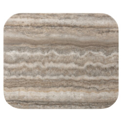 Bijzettafel Denizly grey faux travertine