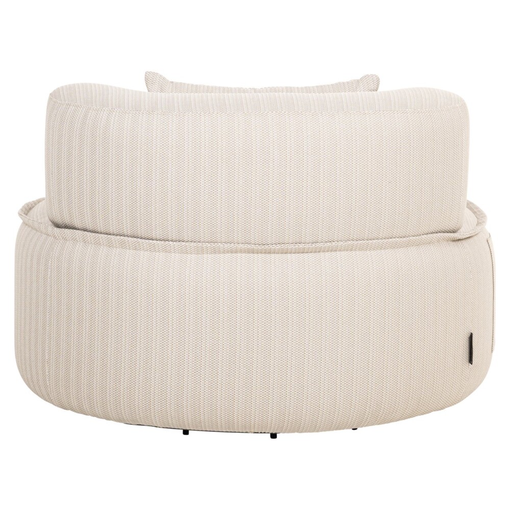 Outdoor lounge stoel Nammos beige swivel