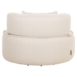 Outdoor lounge stoel Nammos beige swivel