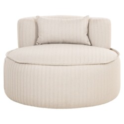Outdoor lounge stoel Nammos beige swivel