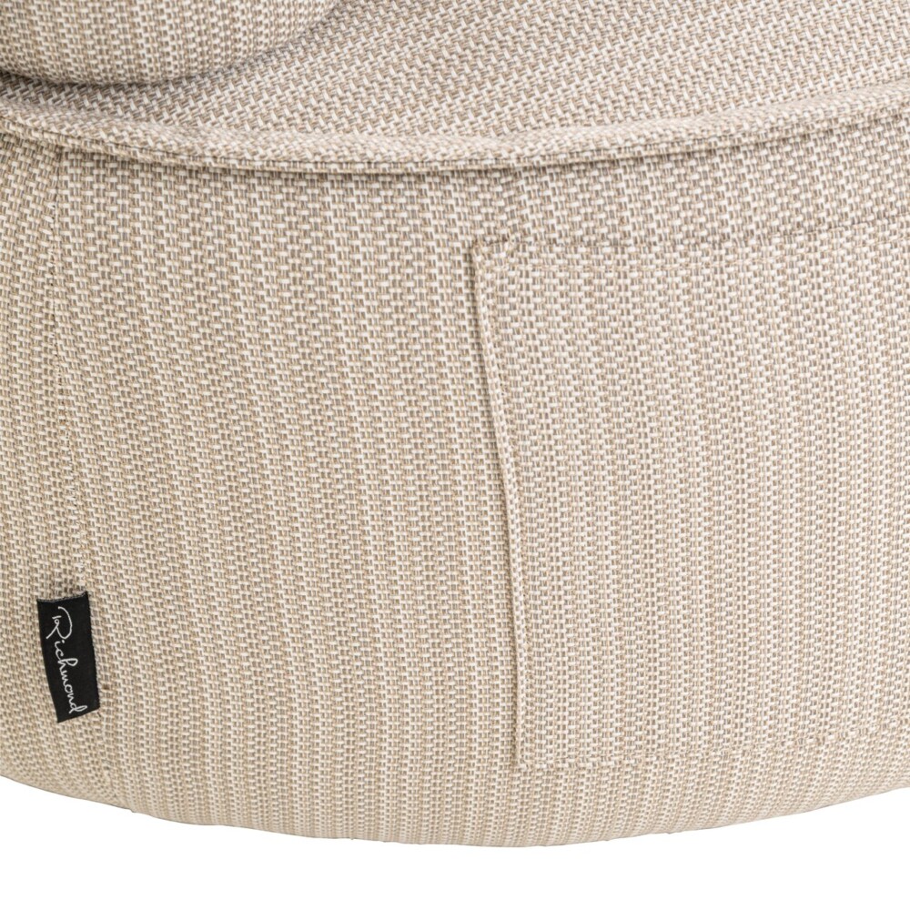 Outdoor lounge stoel Nammos beige swivel