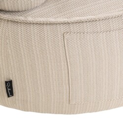 Outdoor lounge stoel Nammos beige swivel