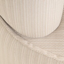 Outdoor lounge stoel Nammos beige swivel