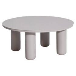 Buiten salontafel Quinn light beige  86Ø