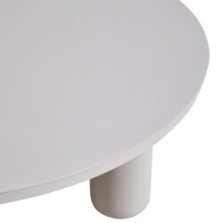 Buiten salontafel Quinn light beige  86Ø