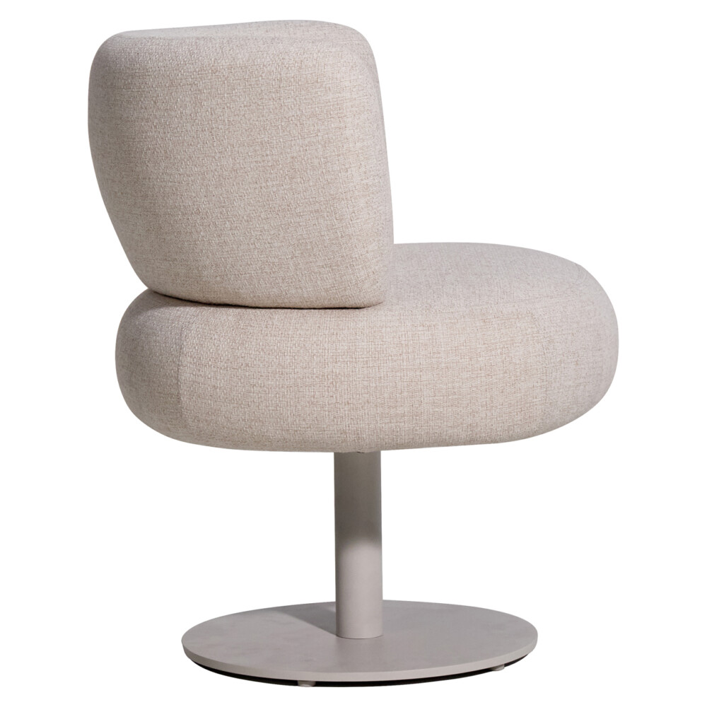 Outdoor eetkamerstoel Mason beige alpine swivel