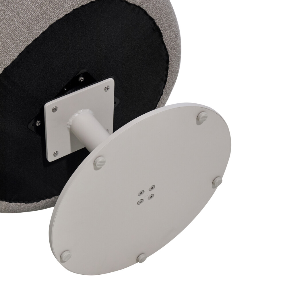 Outdoor eetkamerstoel Mason greige alpine swivel