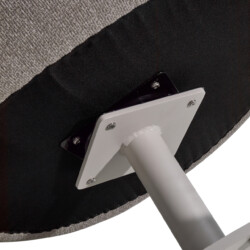 Outdoor eetkamerstoel Mason greige alpine swivel