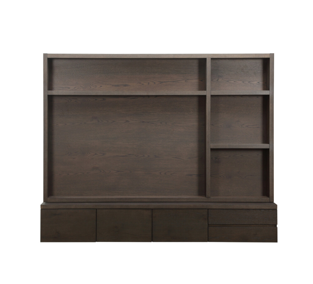 TV-meubel Lachance brown  3-doors 2-drawers