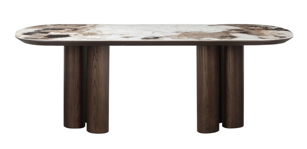 Eettafel Langford brown 230