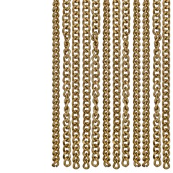 Decoratief object Curtain gold chain