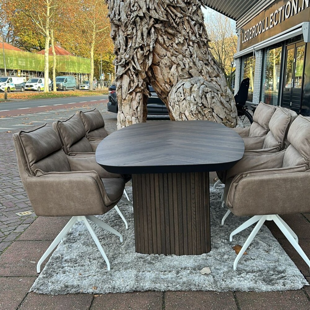 Eetkamerstoel 490 | Witte Poot | Direct Leverbaar!