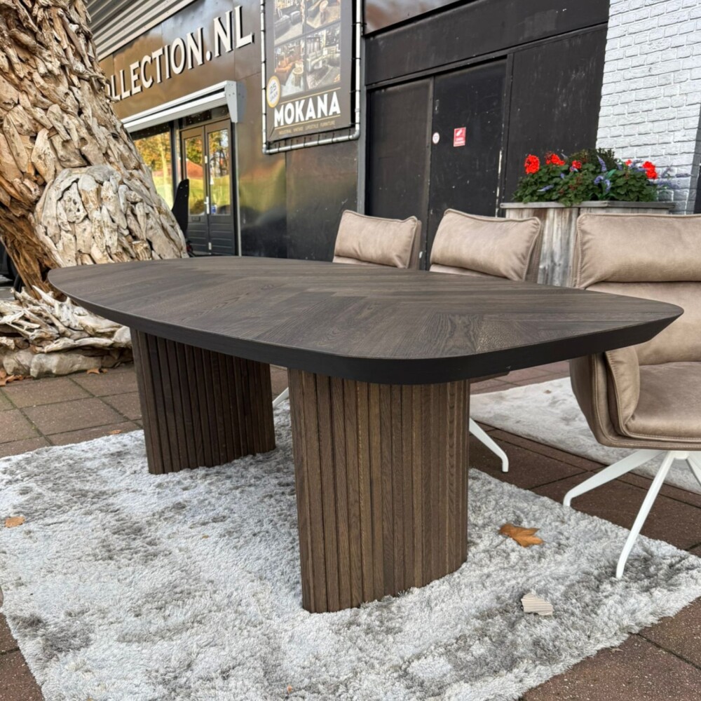 Eetkamertafel Monk | Deer Brown | 240x110cm