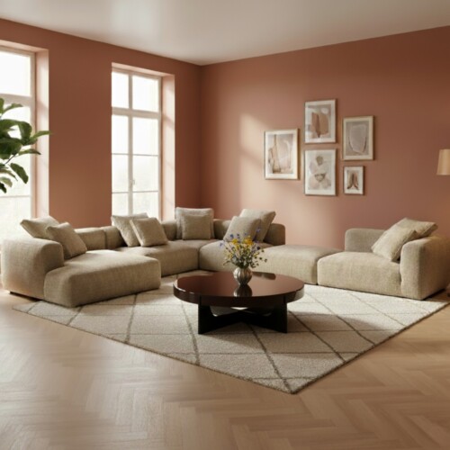 Elementenbank Body loungebank verkrijgbaar in 200+ stoffen