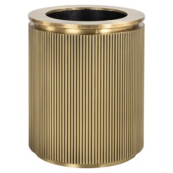 Plantenbak Ironville brushed gold 50Ø