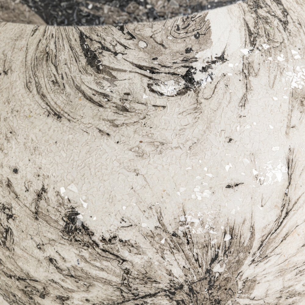 Tafellamp Cecile black/white