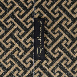 Lampenkap Geo black rectangular