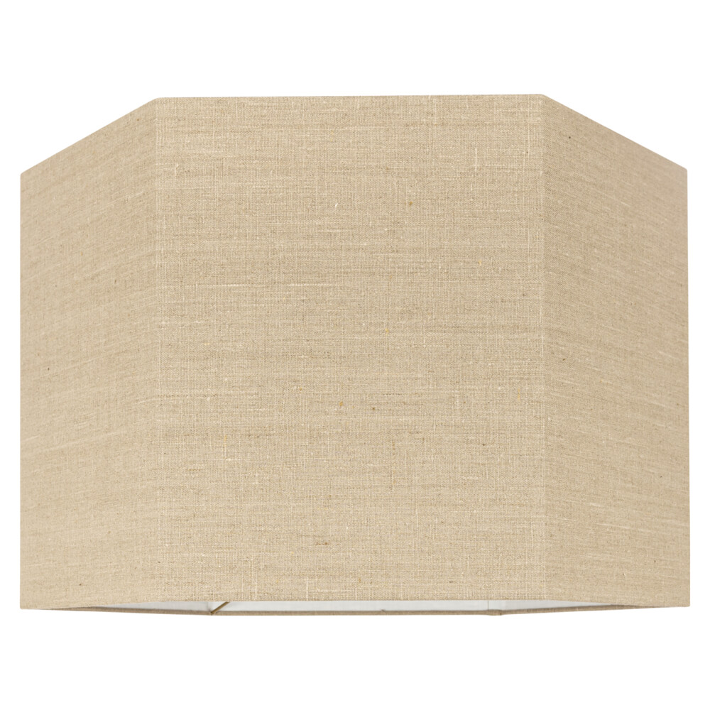 Lampenkap Sally sand hexagonal XL