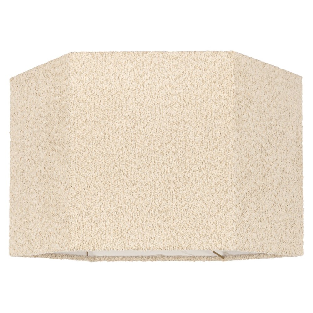 Lampenkap Miley beige hexagonal