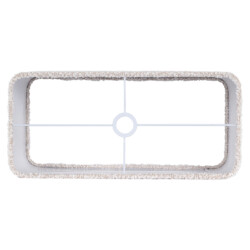 Lampenkap Marly lovely cream rectangle large