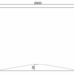 Lampenkap Filou cream coco 40Ø