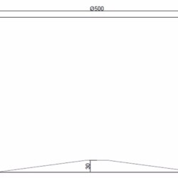 Lampenkap Filou cream coco 50Ø