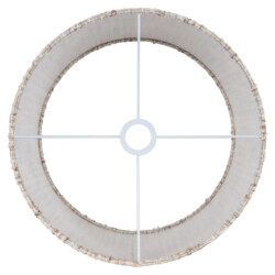 Lampenkap Filou cream coco 40Ø