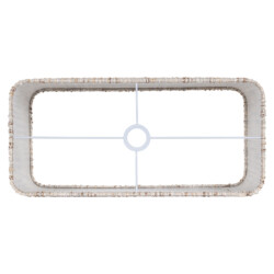 Lampenkap Filou cream coco rectangle large