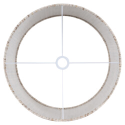 Lampenkap Filou cream coco 50Ø