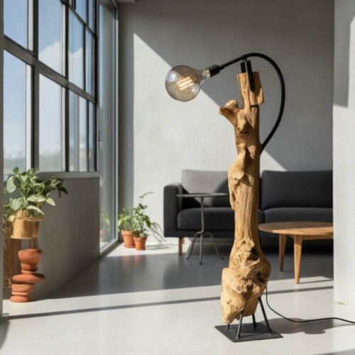 Lamp Suar Sven Vloerlamp Svena | Suarhout