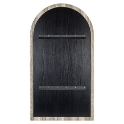 Spiegel Calvo grey faux travertine