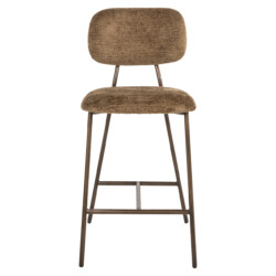 Counterstoel Xenia brandy fusion fire retardant (Set of 2)