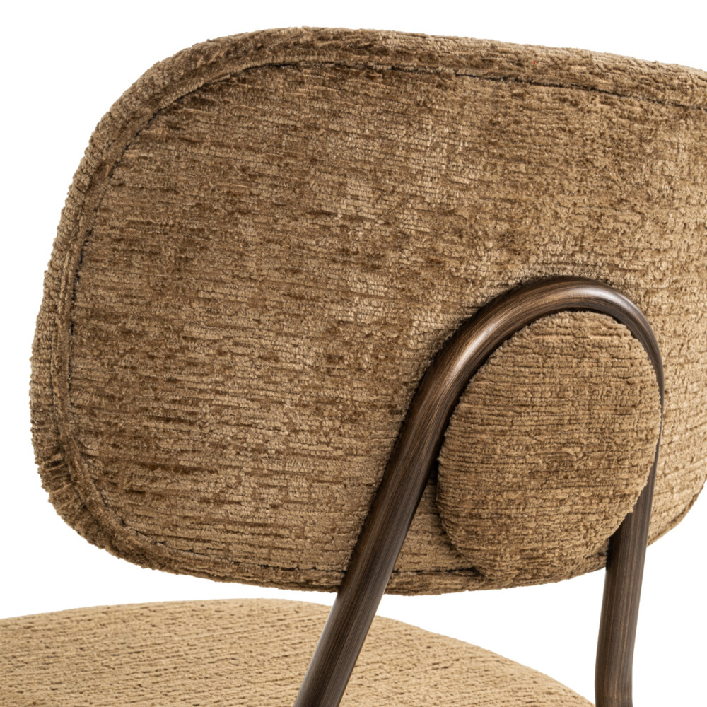 Counterstoel Xenia brandy fusion fire retardant (Set of 2)