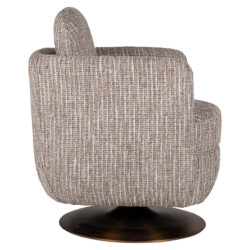 Lounge stoel Turner beige swivel