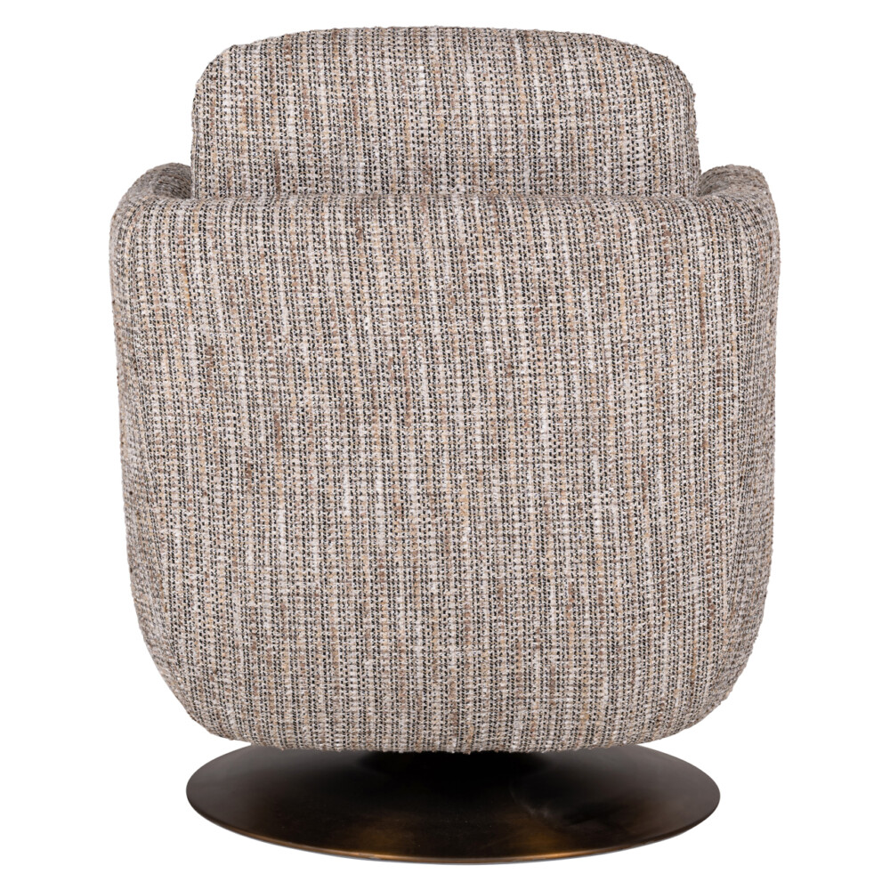 Lounge stoel Turner beige swivel