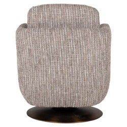 Lounge stoel Turner beige swivel