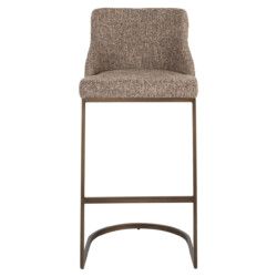 Barstoel Bolton brown tweed (Set of 2)