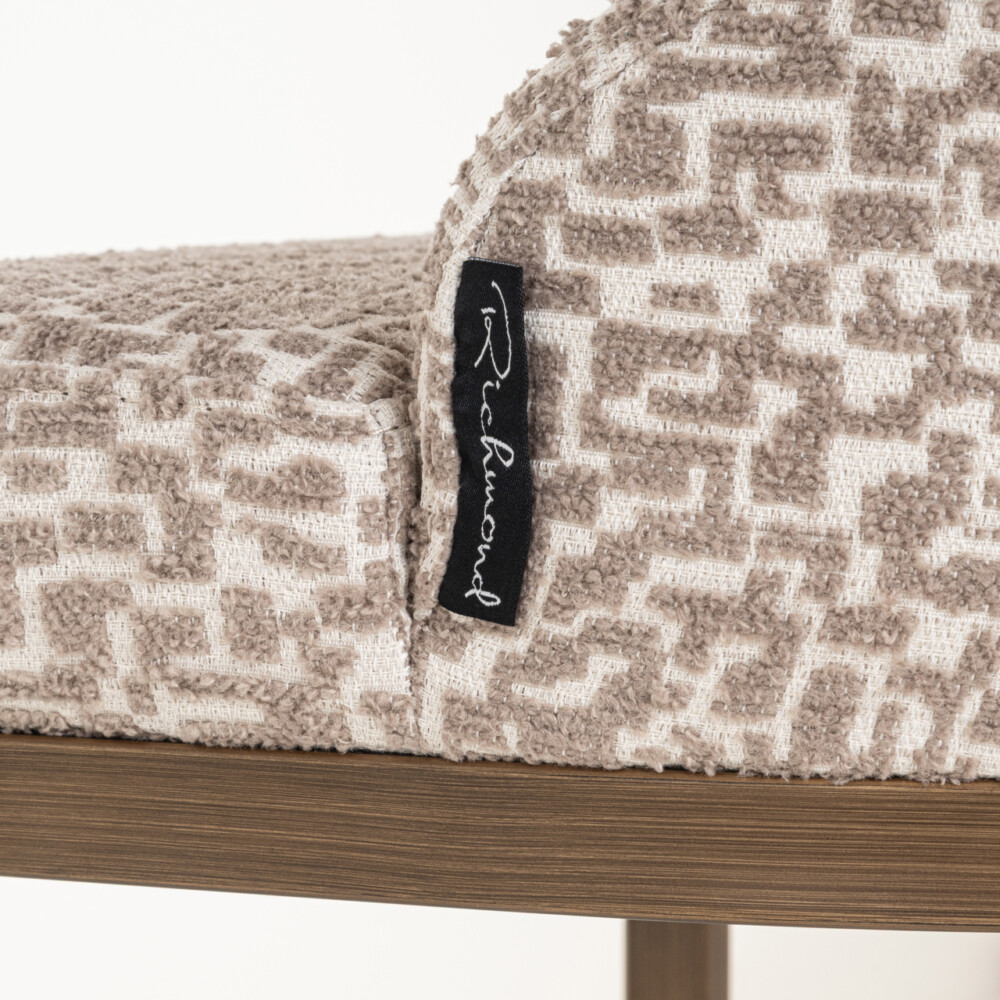 Barstoel Bolton natural geo (Set of 2)