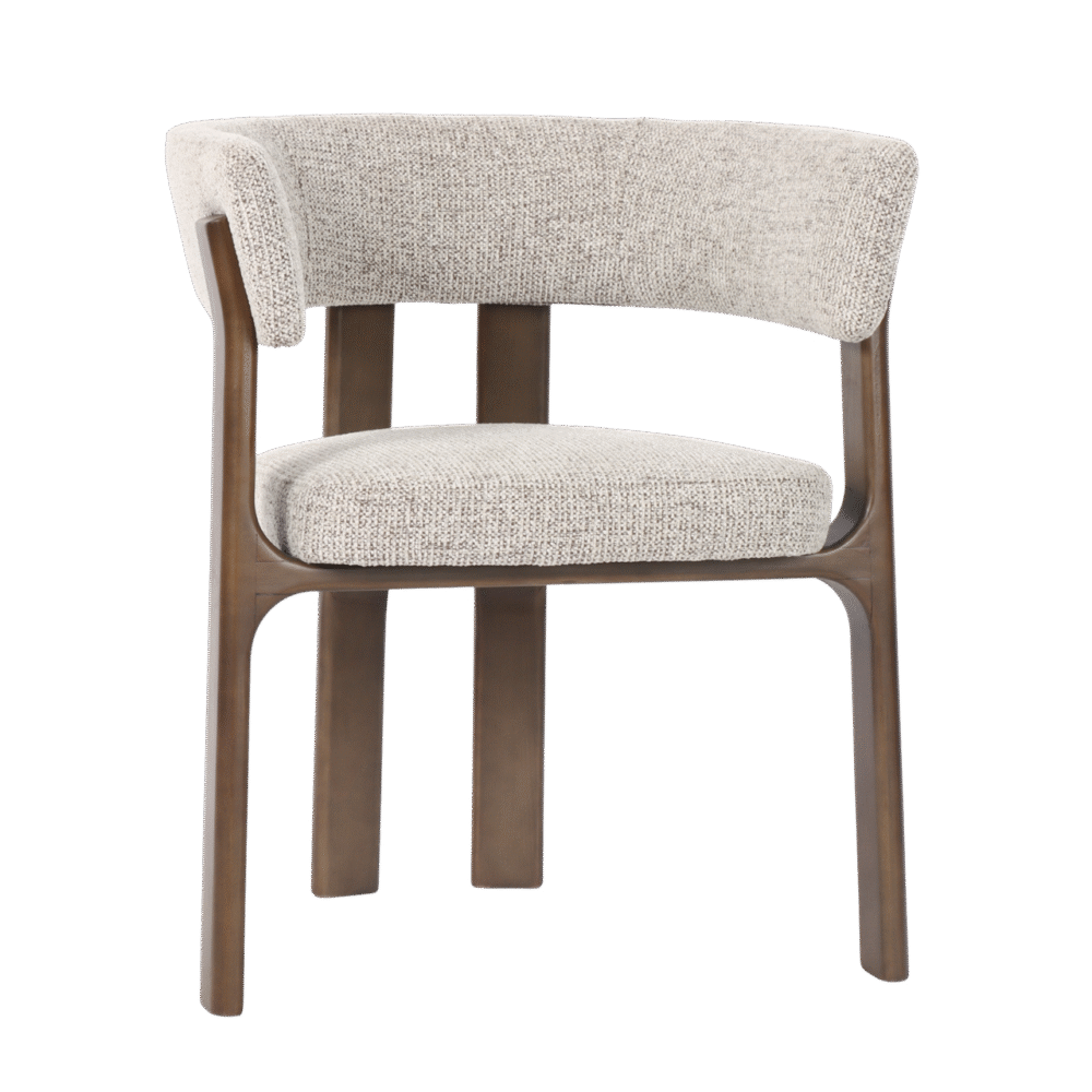 Eetkamerstoel Contigo mocca fancy