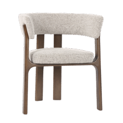 Eetkamerstoel Contigo mocca fancy