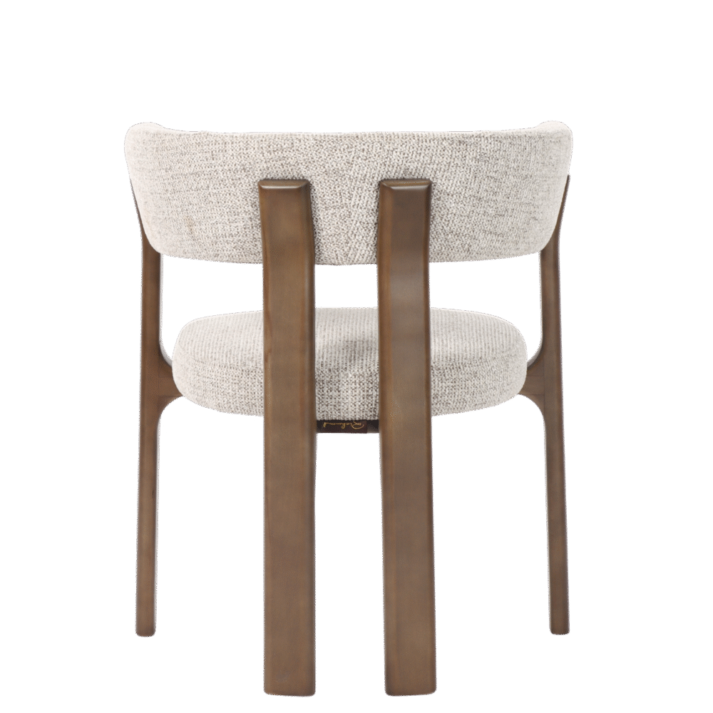 Eetkamerstoel Contigo mocca fancy