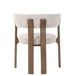 Eetkamerstoel Contigo mocca fancy