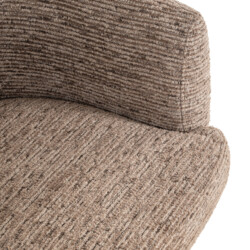 Eetkamerstoel Quiriro mocca linear swivel