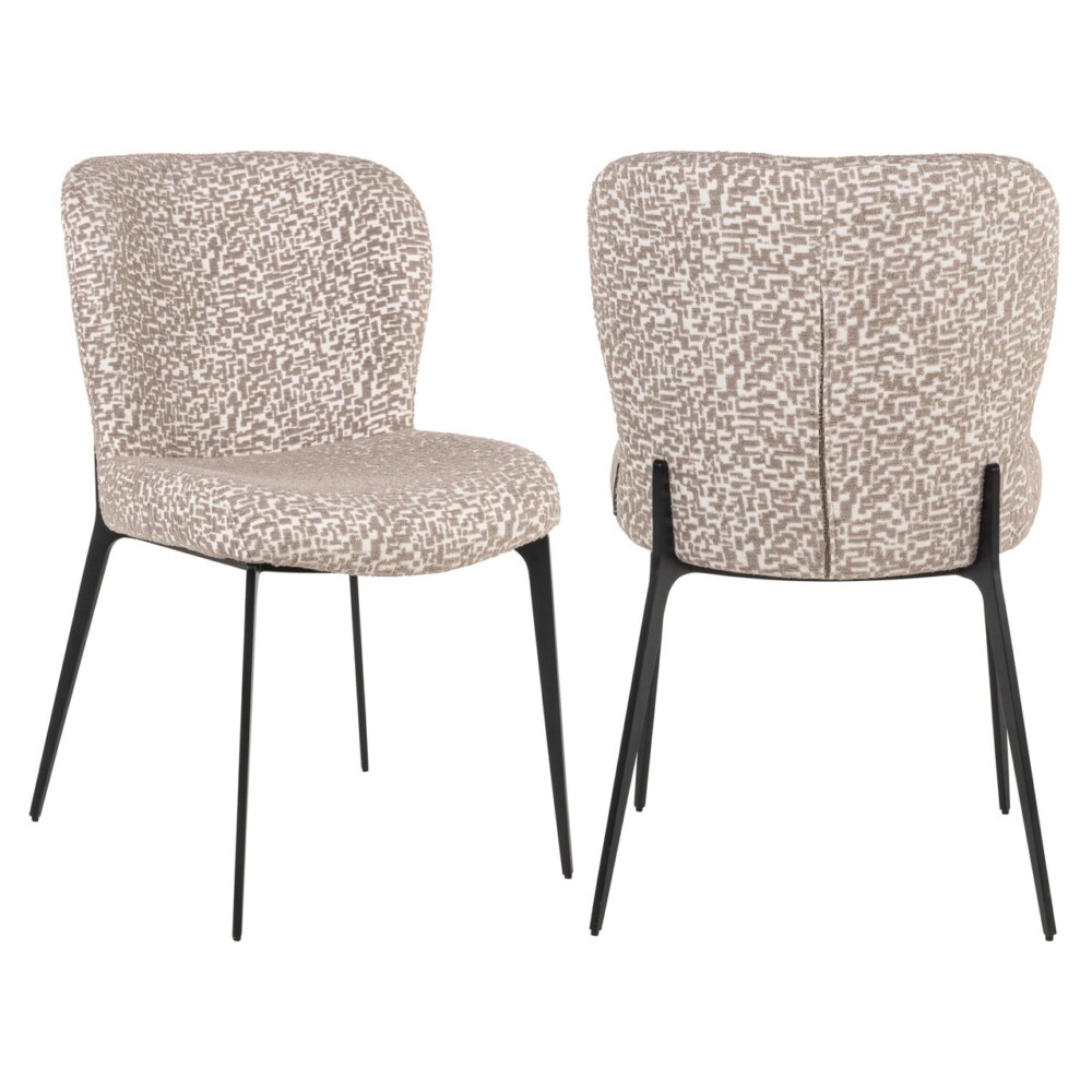 Eetkamerstoel Sergio natural geo