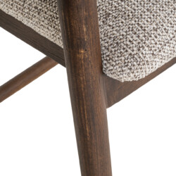 Counterstoel Mihara mocca fancy