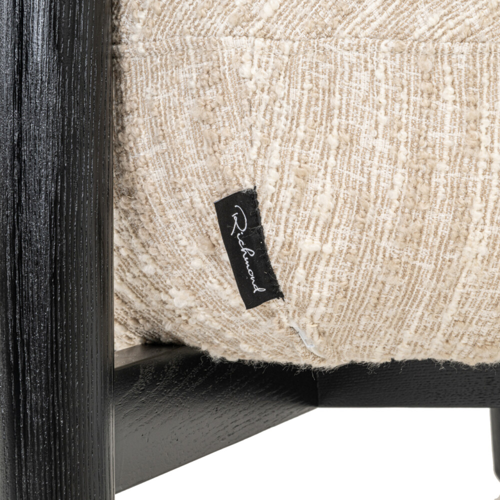Lounge stoel Ornella beige angora