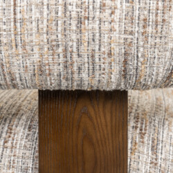 Lounge stoel Arabella greige coco