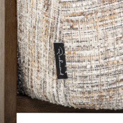 Lounge stoel Arabella greige coco